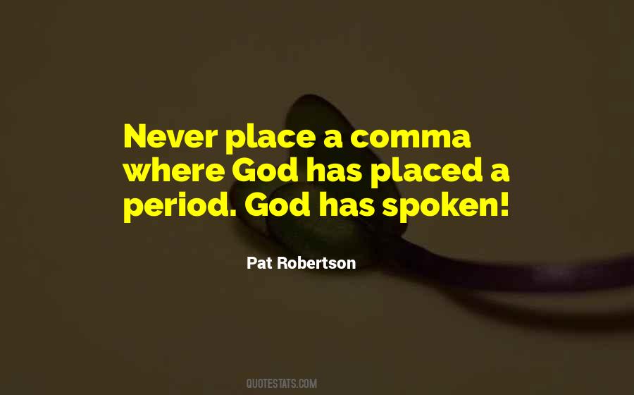 Quotes About Comma #612392