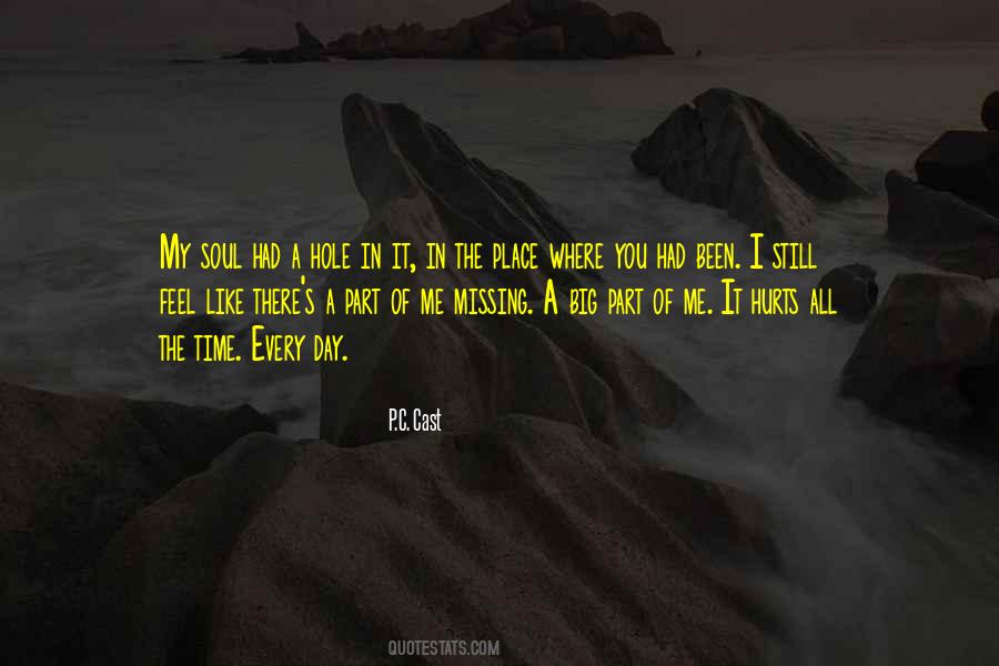 Missing Part Of Me Quotes #1323108