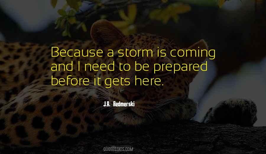 Quotes About Coming Out Of The Storm #439817