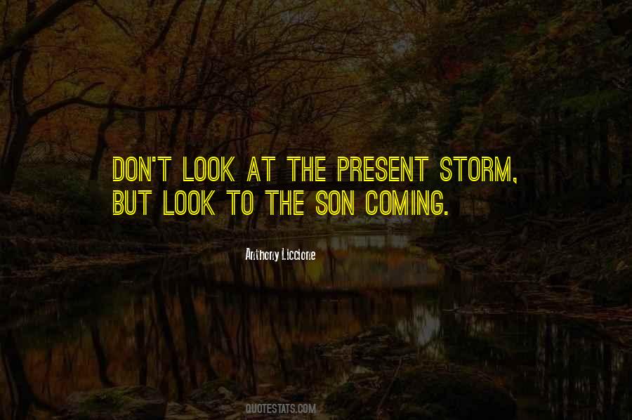 Quotes About Coming Out Of The Storm #698335