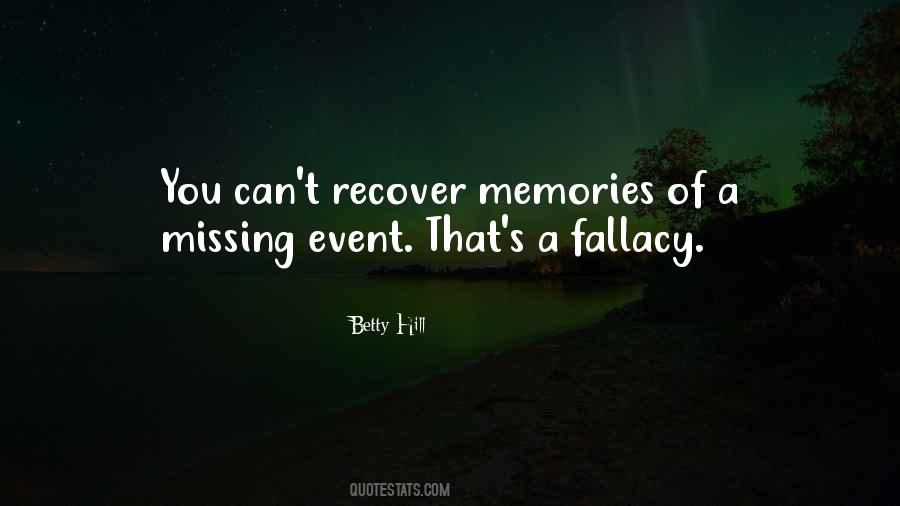 Missing The Memories Quotes #1588699