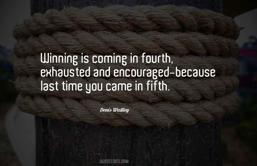 Quotes About Coming In Last #1070217