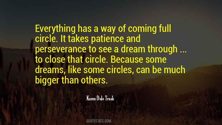 Quotes About Coming Full Circle #539866