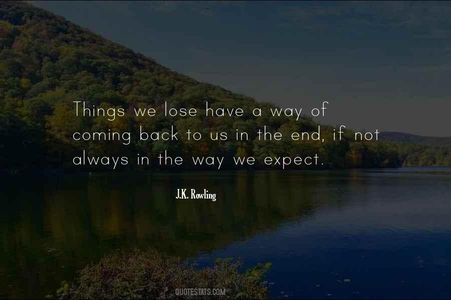 Quotes About Coming Back From Death #1204630