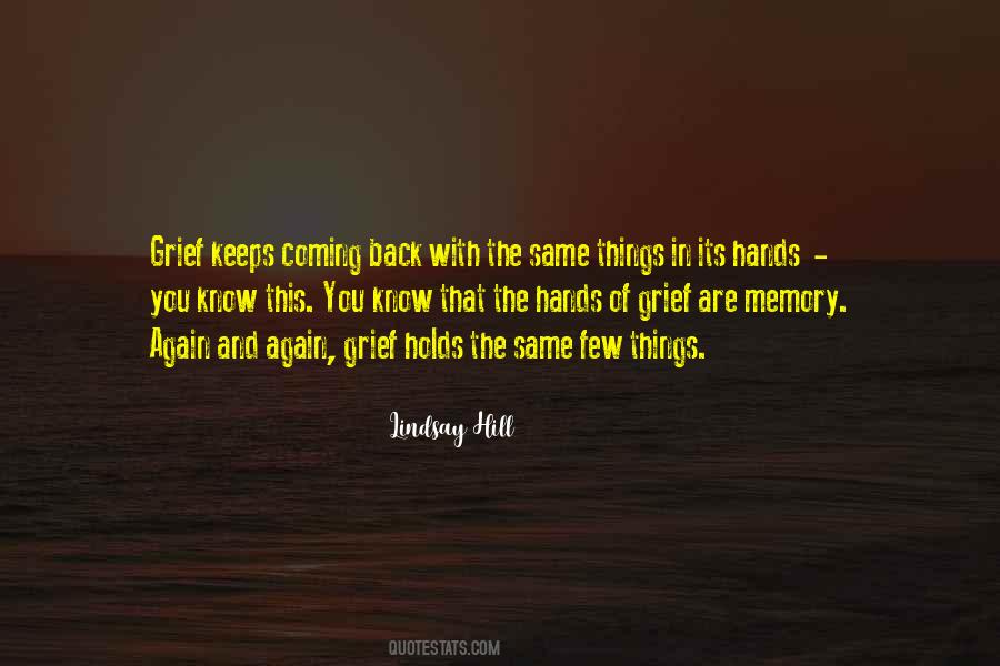 Quotes About Coming Back Again #850426