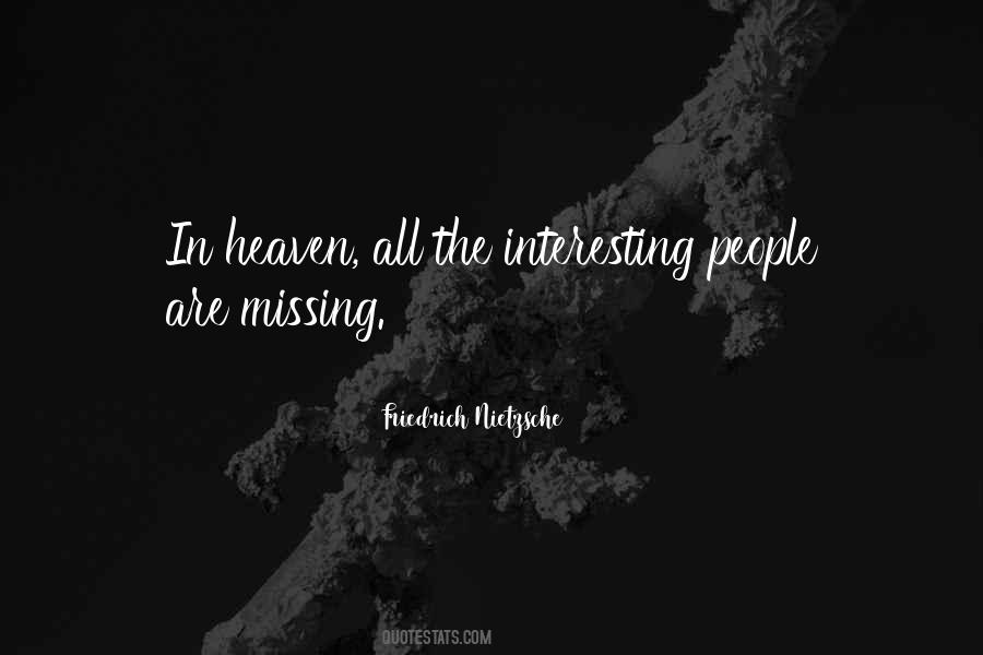 Missing You While You're In Heaven Quotes #612640