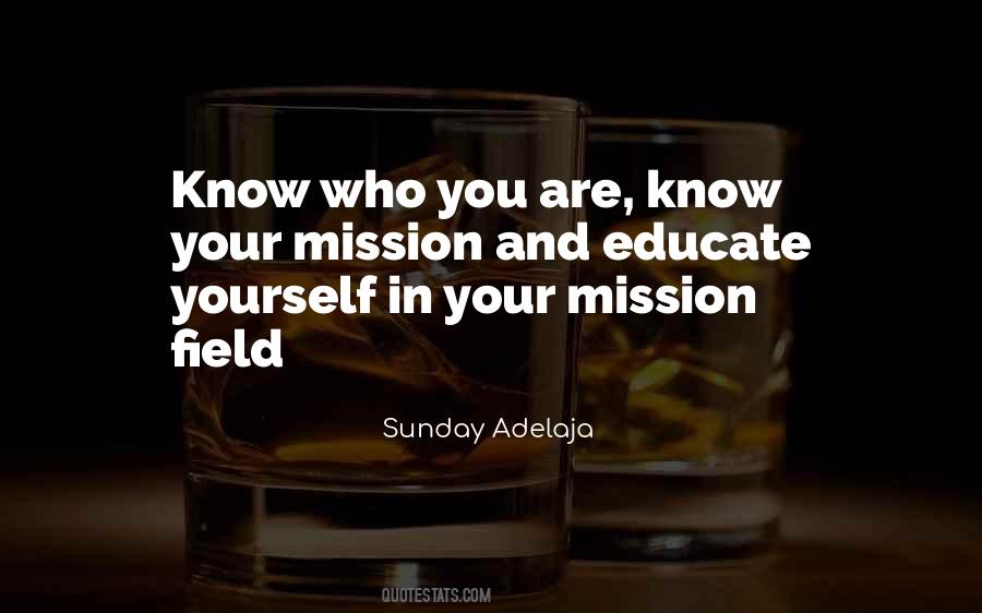 Mission Field Quotes #1416423
