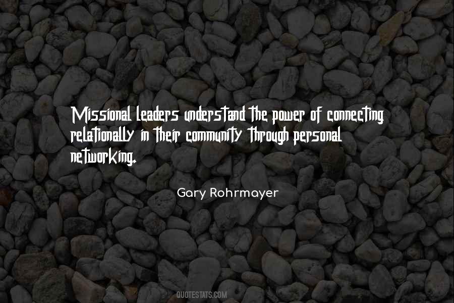 Missional Community Quotes #1868741