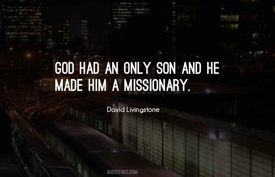 Missionary God Quotes #1130812