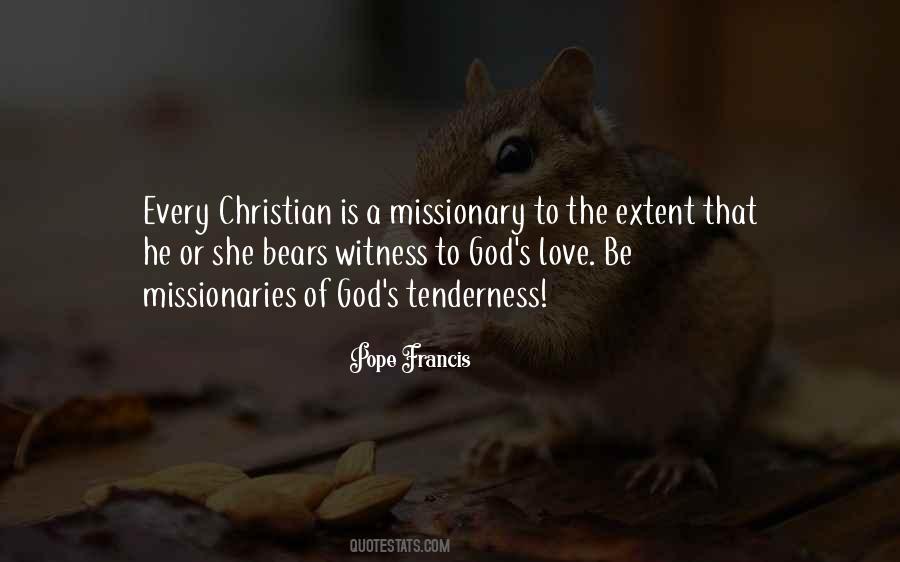 Missionary God Quotes #1643908