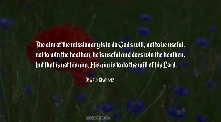 Missionary God Quotes #1872994