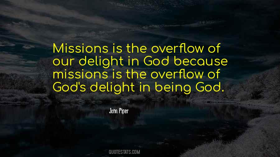 Missionary God Quotes #209137