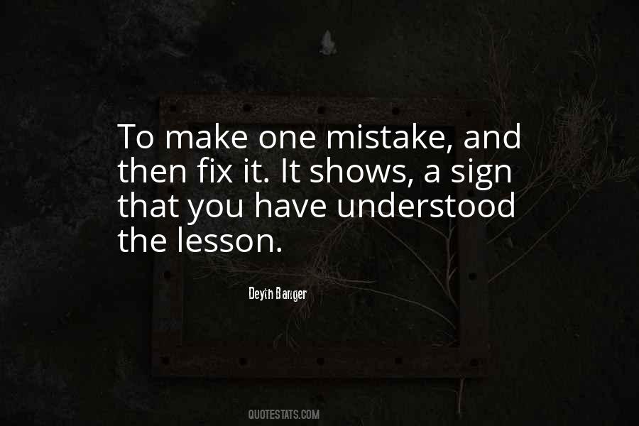 Mistake Quotes #1790751