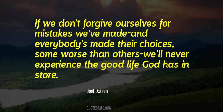 Mistakes Forgiveness Quotes #1529458