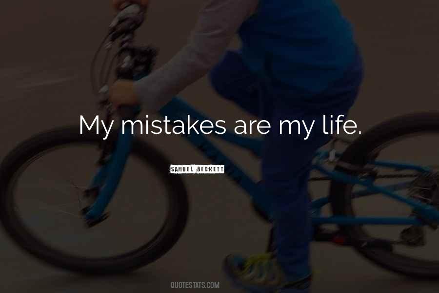 Mistakes In Your Past Quotes #2424