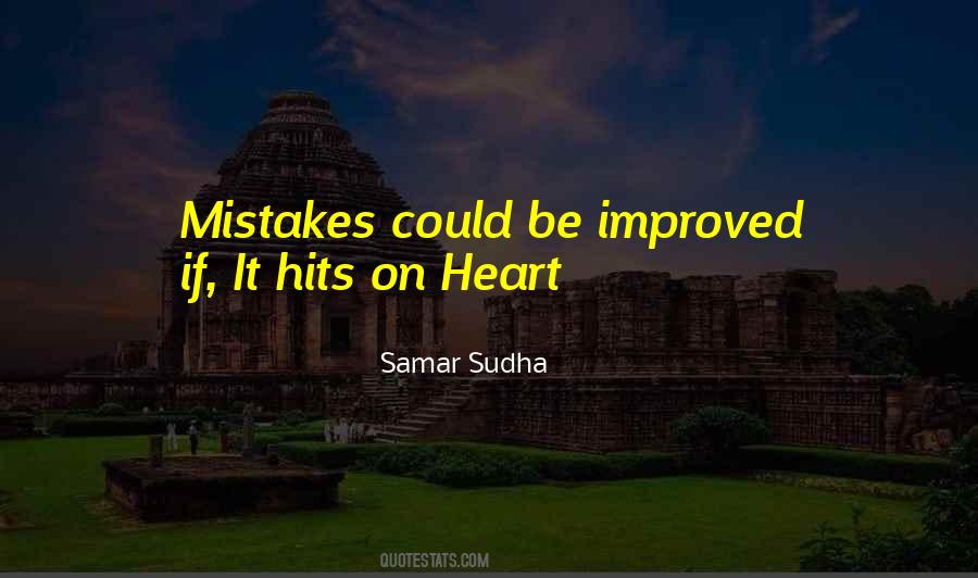 Mistakes Of The Heart Quotes #1774320
