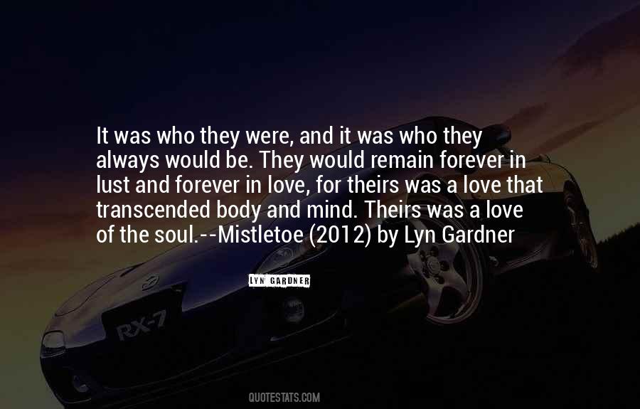 Mistletoe Love Quotes #1490430