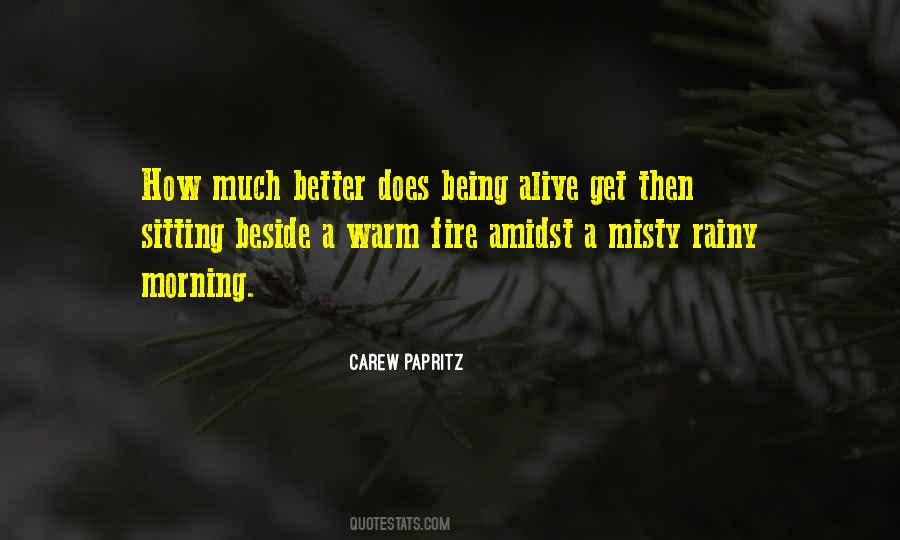 Misty Morning Quotes #1018766