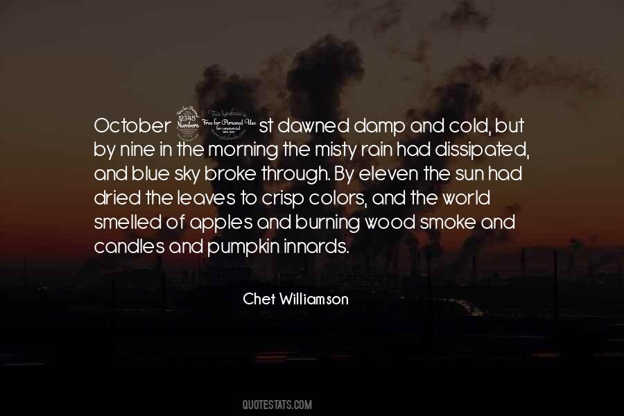Misty Morning Quotes #1203693
