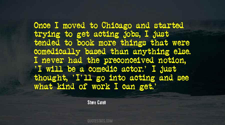 Quotes About Comedic Work #1331805