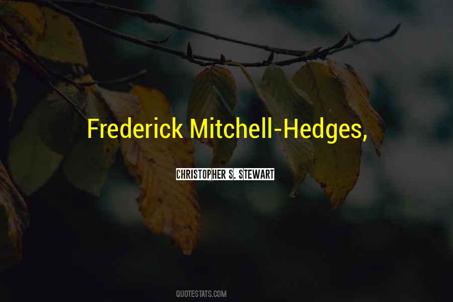 Mitchell Quotes #899063