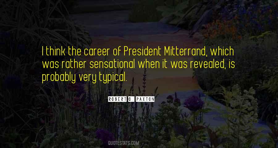 Mitterrand Quotes #1560166