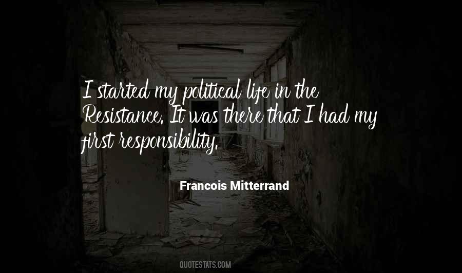 Mitterrand Quotes #1598863