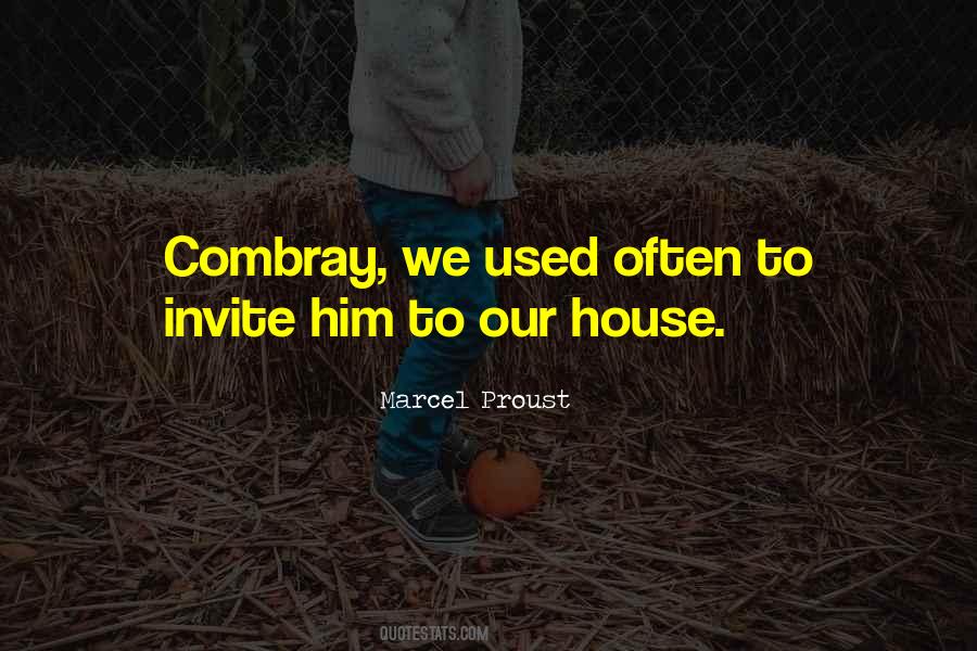 Quotes About Combray #1091704