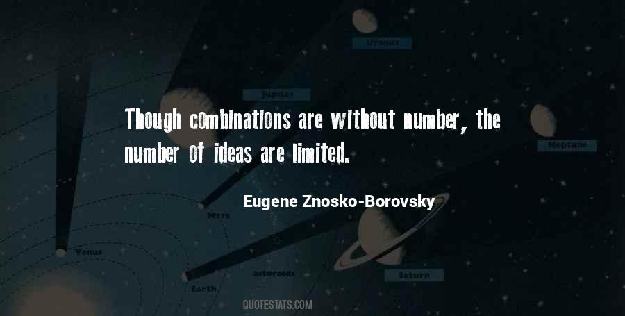 Quotes About Combinations #1726488