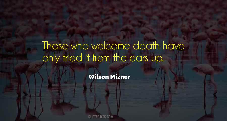 Mizner Quotes #1801302