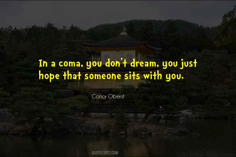Quotes About Coma #877065