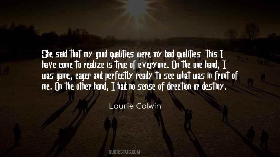 Quotes About Colwin #1834510