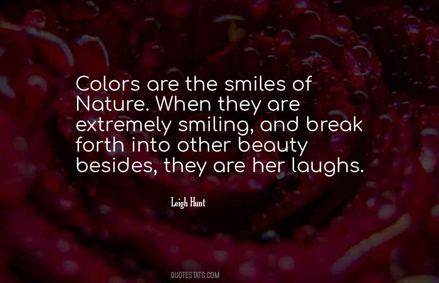 Quotes About Colors In Nature #1463680