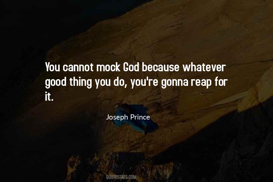 Mock God Quotes #1818105