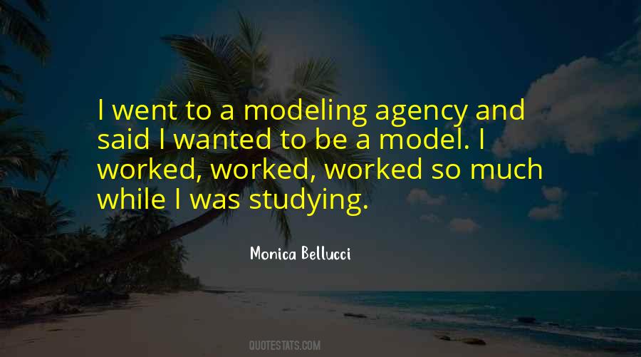 Model Agency Quotes #1665865