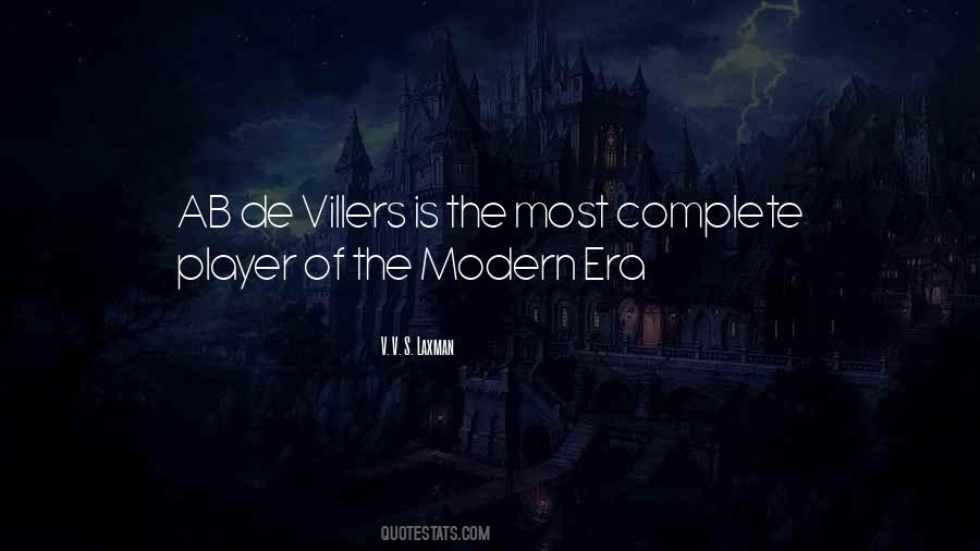 Modern Era Quotes #1697459