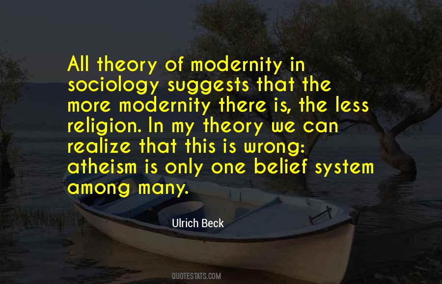 Modernity And Religion Quotes #341603