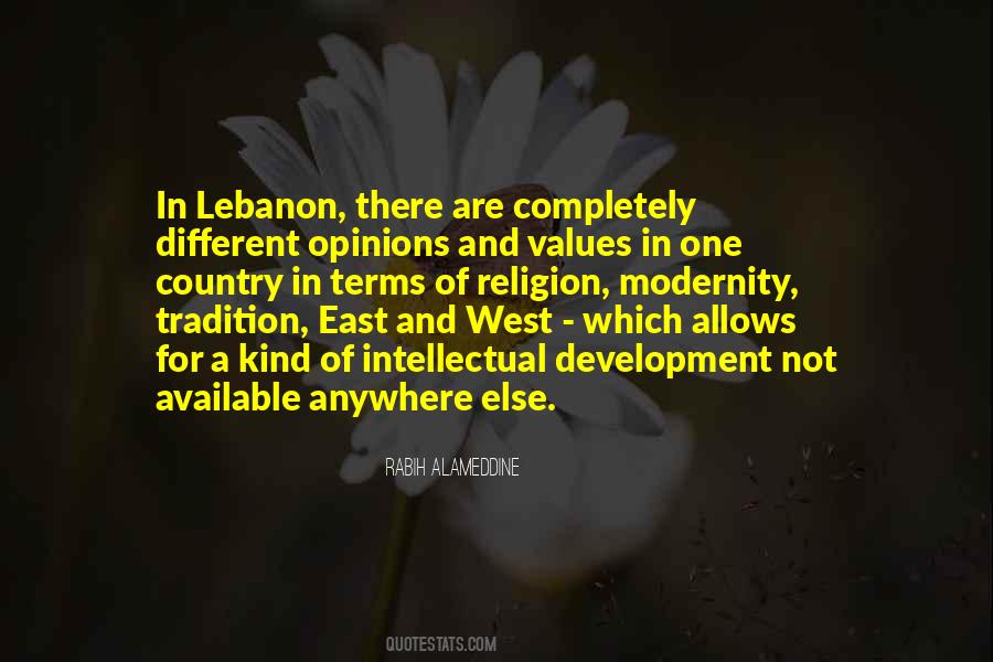 Modernity And Tradition Quotes #1671498