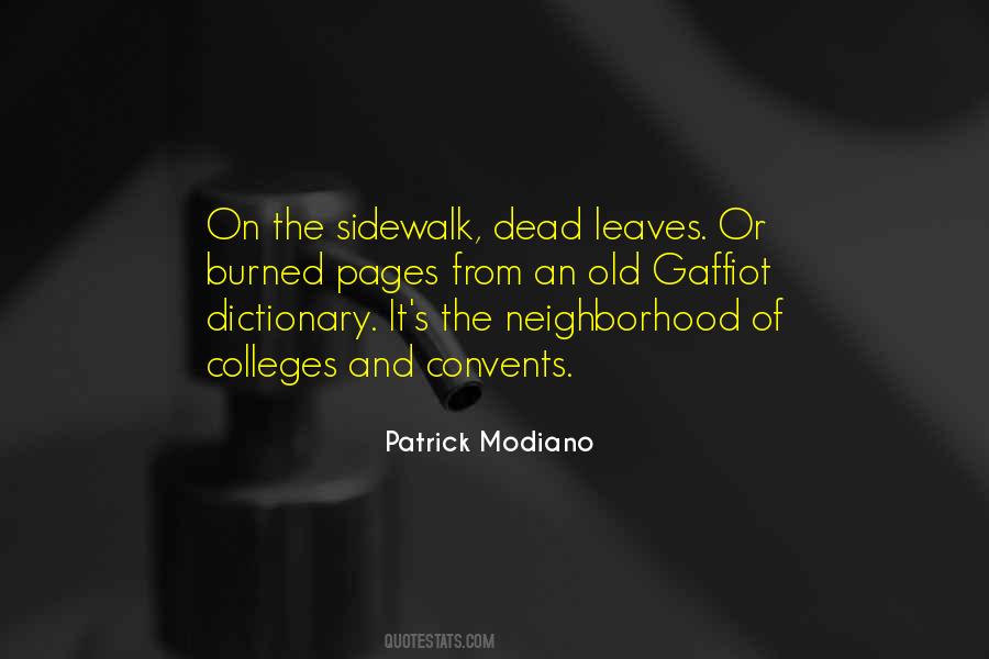 Modiano Quotes #1355624