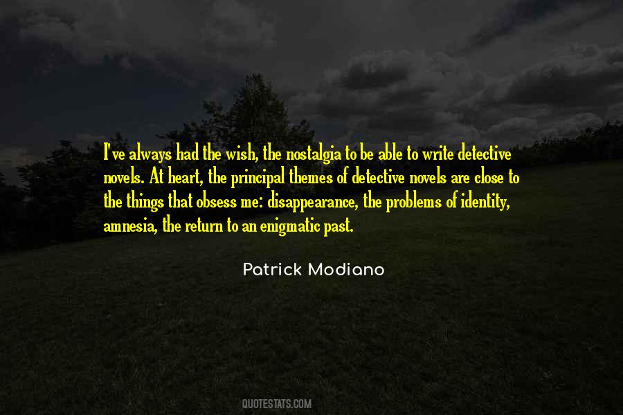 Modiano Quotes #36460