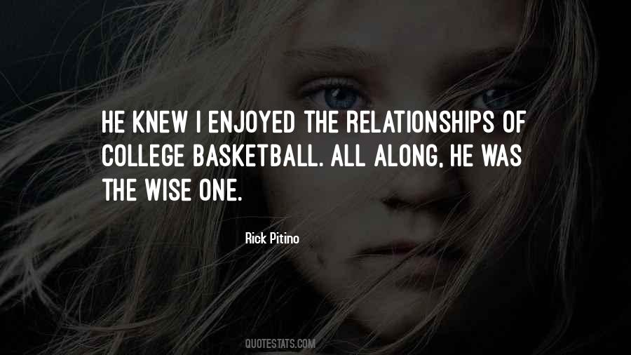 Quotes About College Basketball #1140232