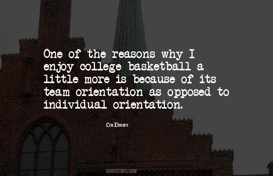 Quotes About College Basketball #360668