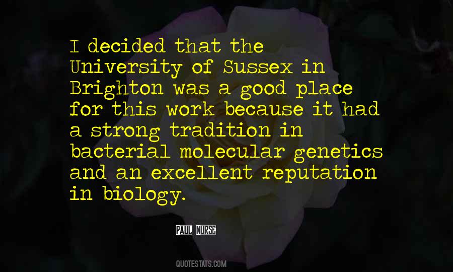 Molecular Genetics Quotes #407269