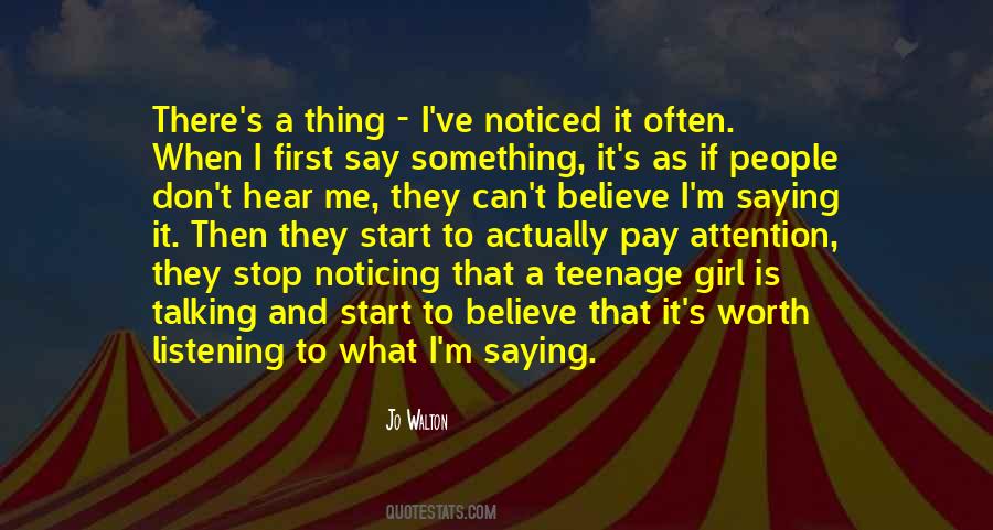 Quotes About Talking To A Girl #685670