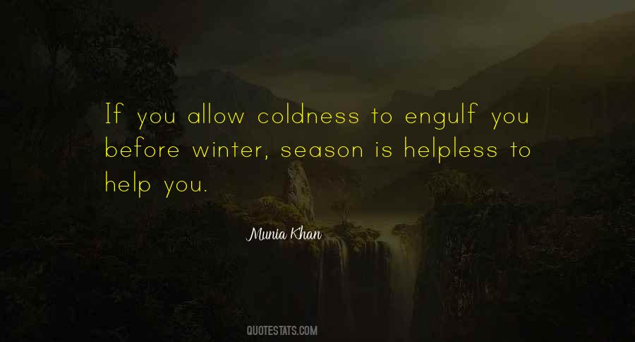 Quotes About Cold Winter Days #1463589