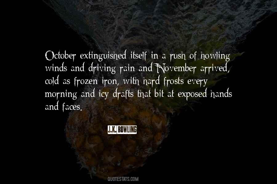 Quotes About Cold Winds #1723507