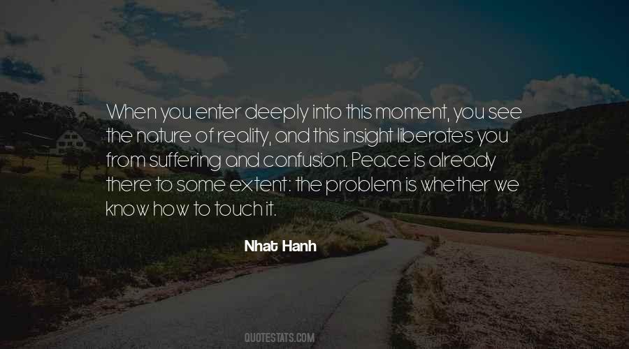 Moment Of Peace Quotes #684498