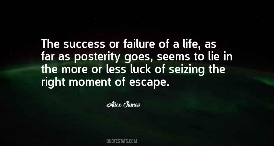 Moment Of Success Quotes #682554