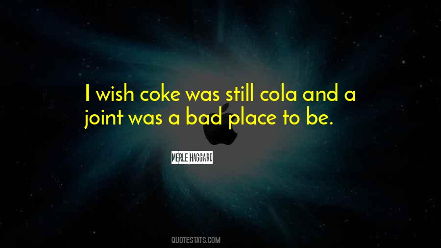 Quotes About Cola #214801
