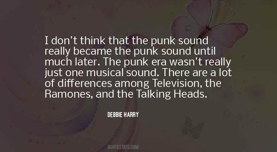 Quotes About Talking Heads #1677308